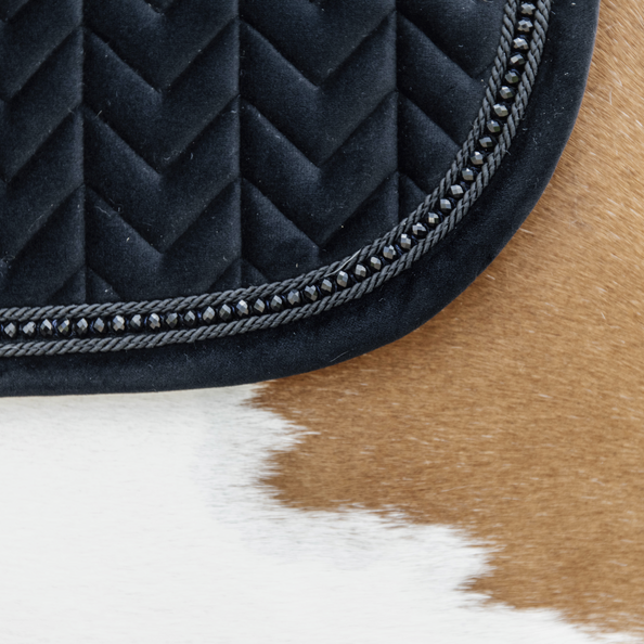 Kentucky Horsewear Spring Schabracke Samt Pearls