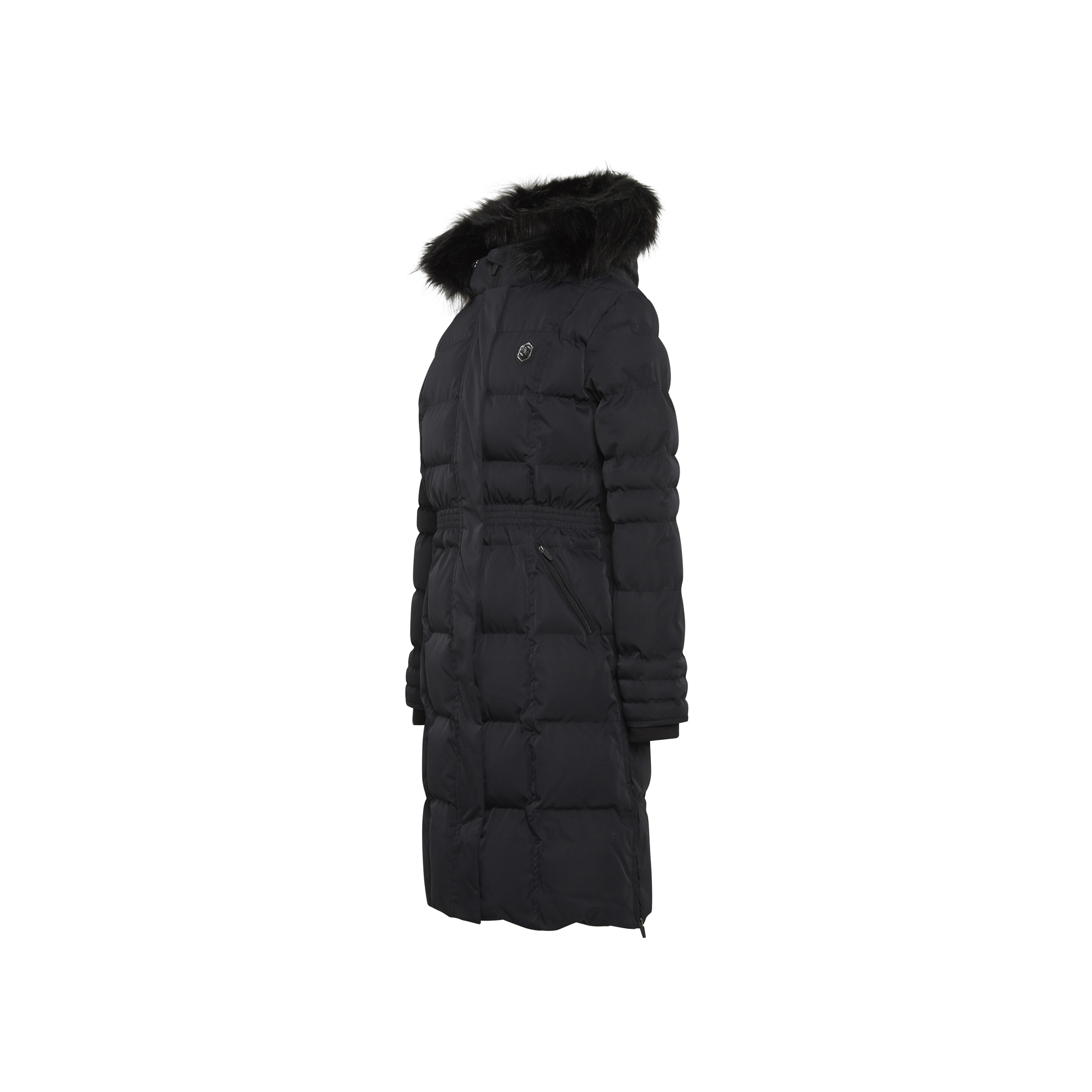 FUJI_BLACK_FACE Samshield FW22 Damen Lange-Daunen Jacke Fuji