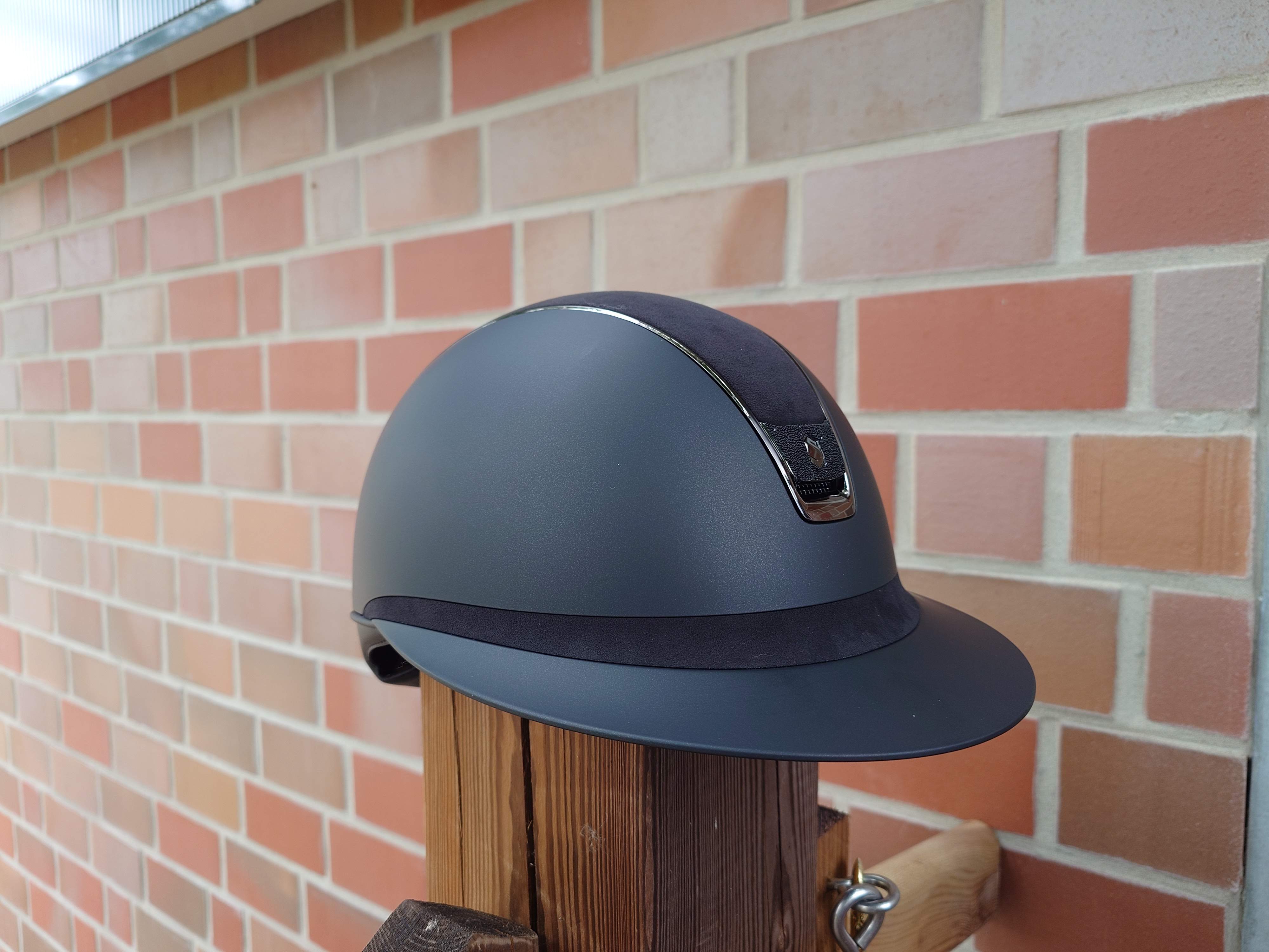 Samshield Reithelm Miss Shield 2.0 Top&FB Alct, Trim black chr., Blason Crystal Fabric black