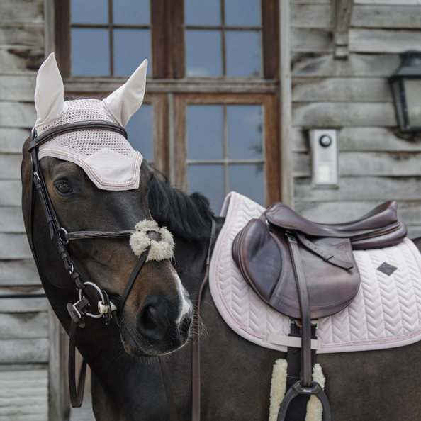 Kentucky Horsewear Spring Schabracke Samt Pearls