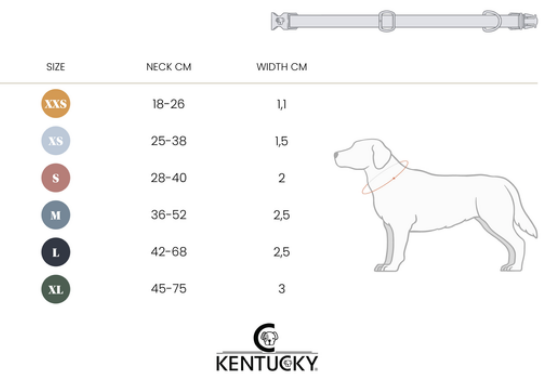 Kentucky Dogwear Hundehalsband, velvet