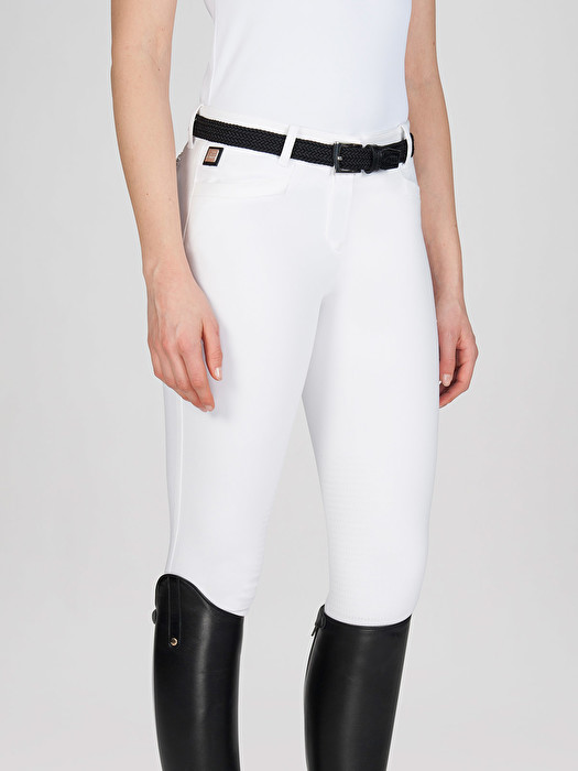 181MN08698001_03 Equiline Damen Reithose Ash Kniegrip, mit Equiline Schriftzug/Logo