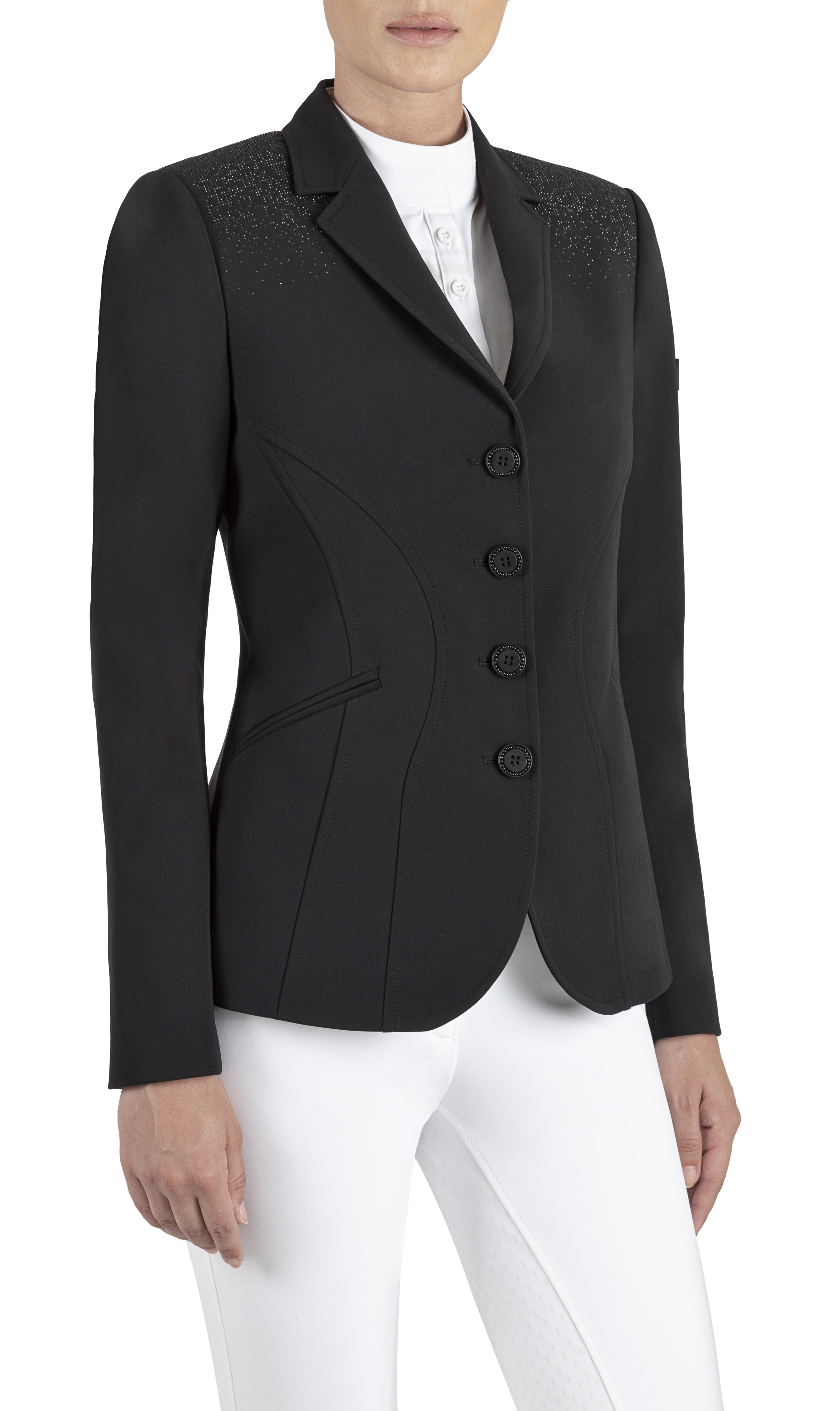 Equiline SS23 Main Damen Turnierjacket Grimmy, black Equiline SS23 Main Damen Turnierjacket Grimmy, black