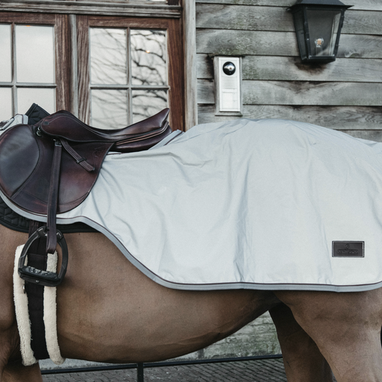 Kentucky Horsewear Ausreitdecke reflektierend silber