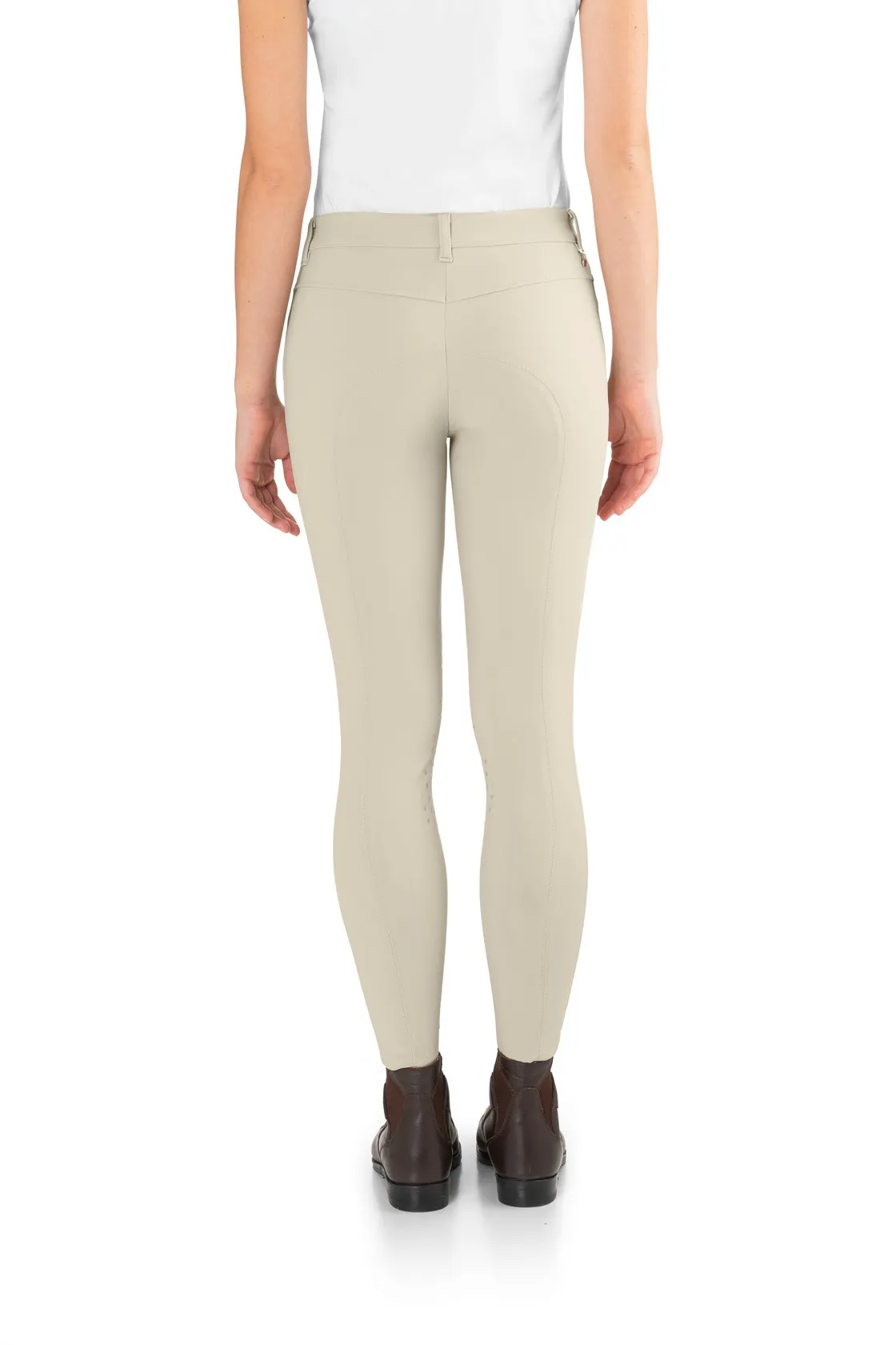 EGO7 Reithose Damen Jumping VB Breeches, Kniebesatz, Knee-Grip