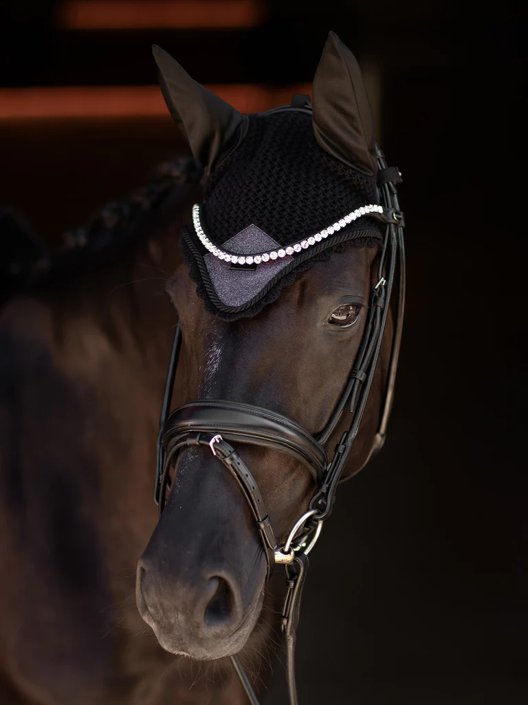 Equestrian Stockholm Fliegenhaube Purple Glimmer Equestrian Stockholm Fliegenhaube Purple Glimmer