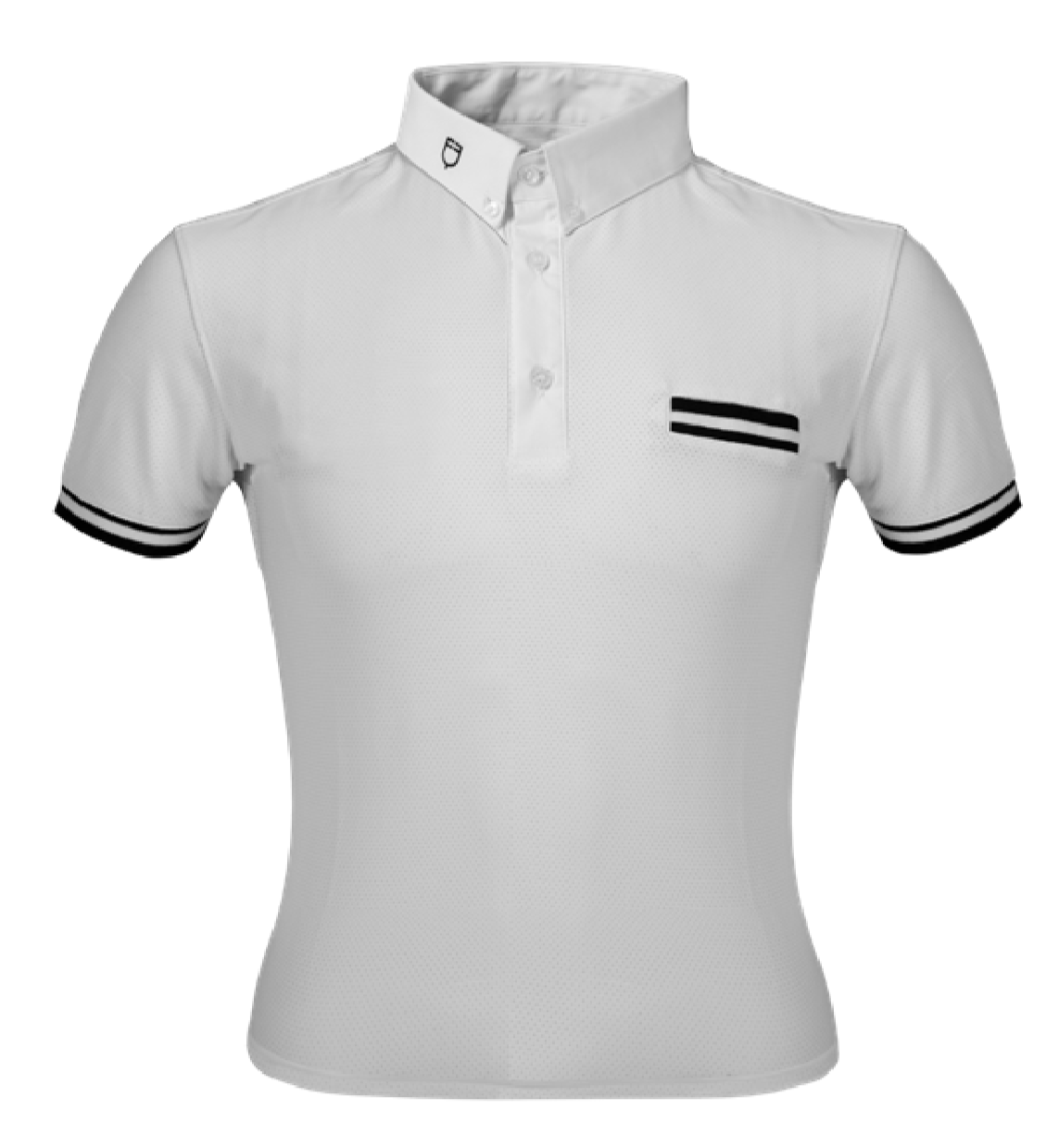 UnbenanntgIzjmcmJRFBxP Equestro Herren Turniershirt Modell "Garen" weiss