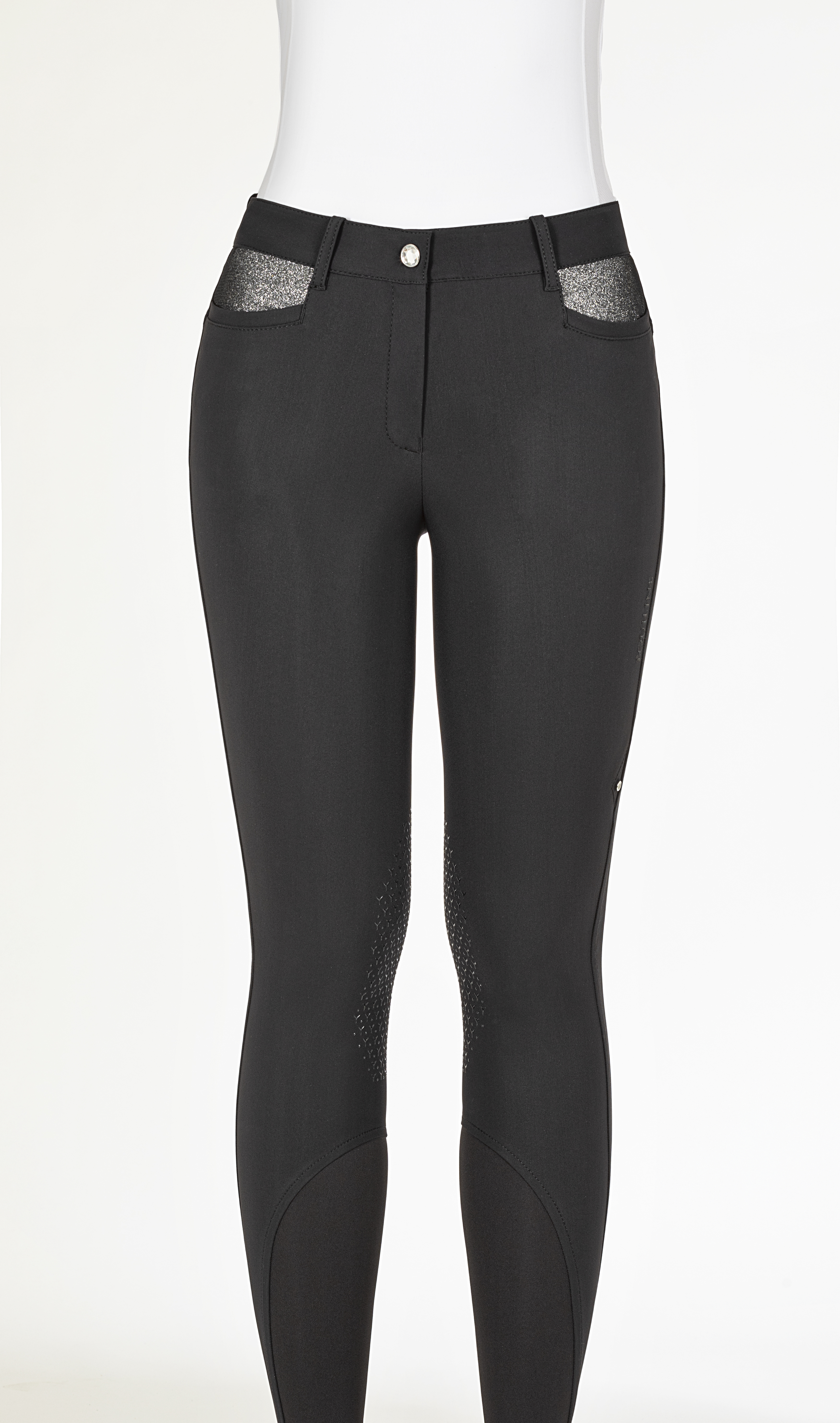 N08974_Gavirek_006_Front_OK Equiline SS22 Damen Reithose Gavirek Knie Grip