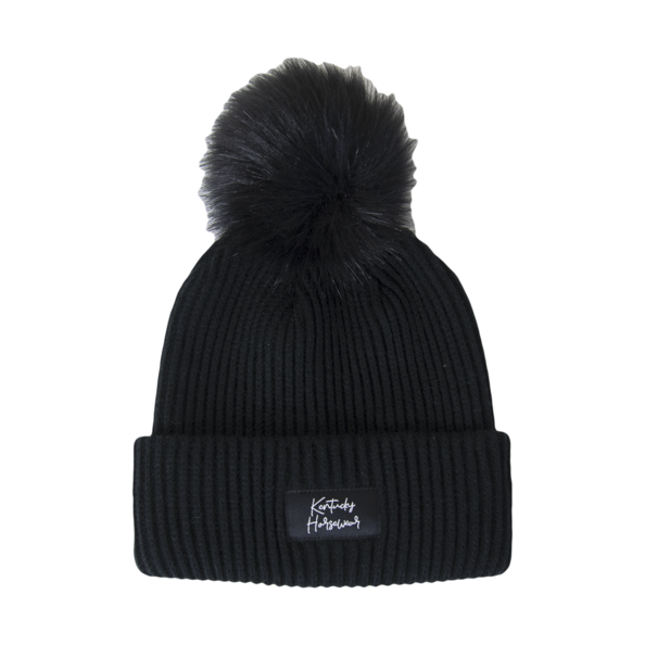 42592sw Kentucky Horsewear Winter Mütze Bommel