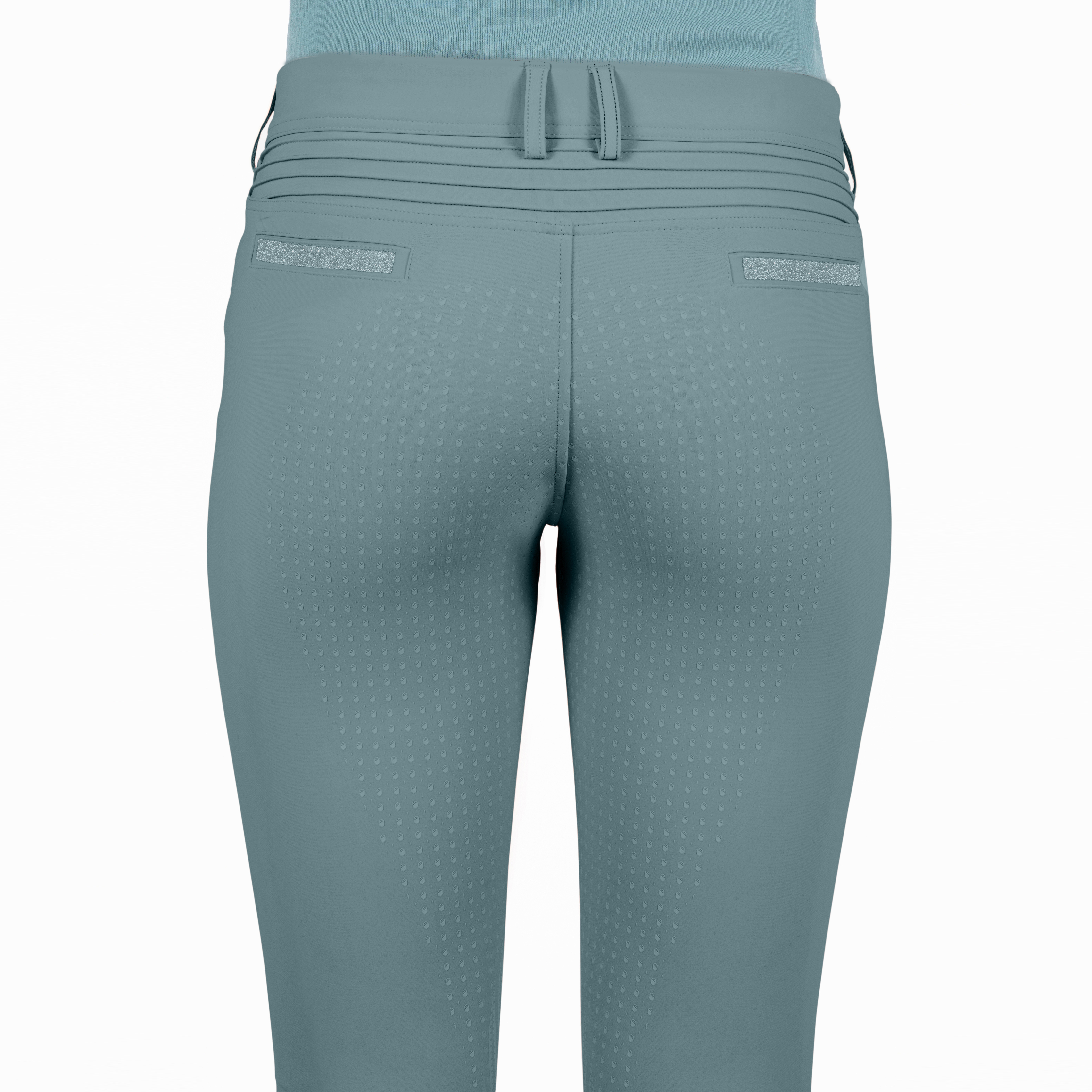 DIANE-STEEL-GREY-DOS Samshield SS22 Damen Reithose Diane Full Grip