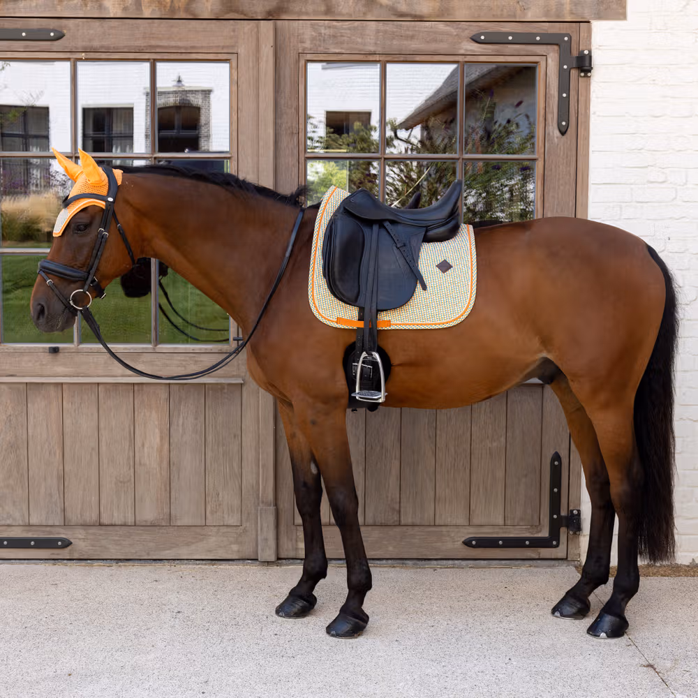 Kentucky Horseware Dressur Schabracke Velvet Printing