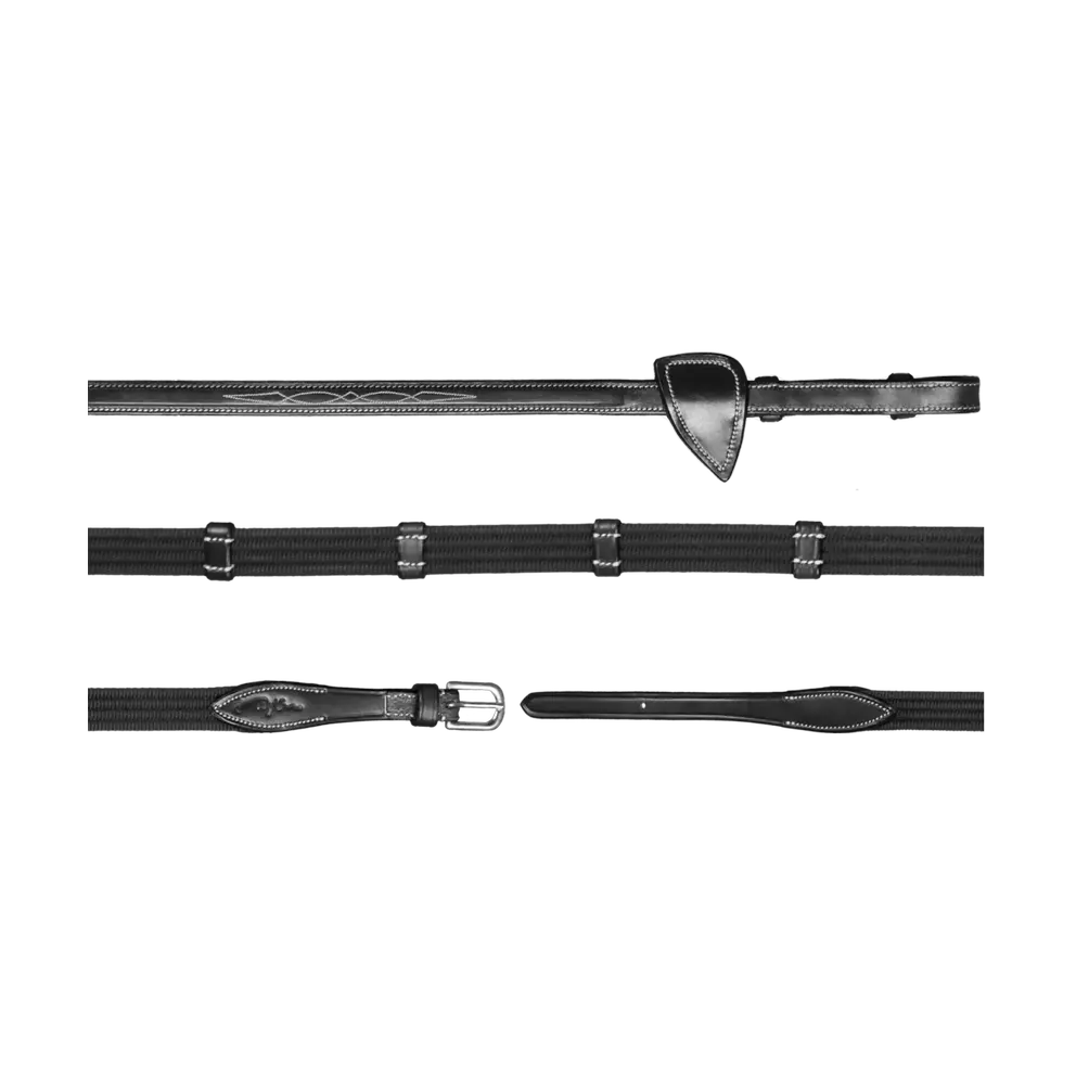 Dyon 5/8" (16 mm) Gurtzügel mit 9 Lederstegen HC