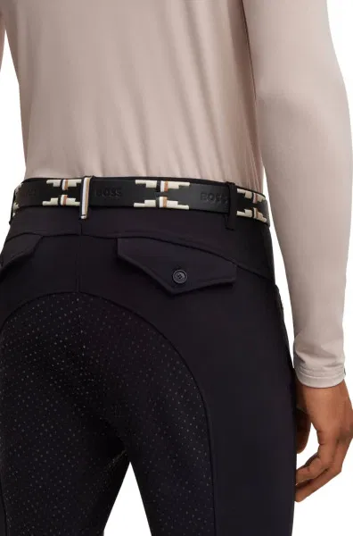 Boss Equestrian Gürtel Signature, unisex