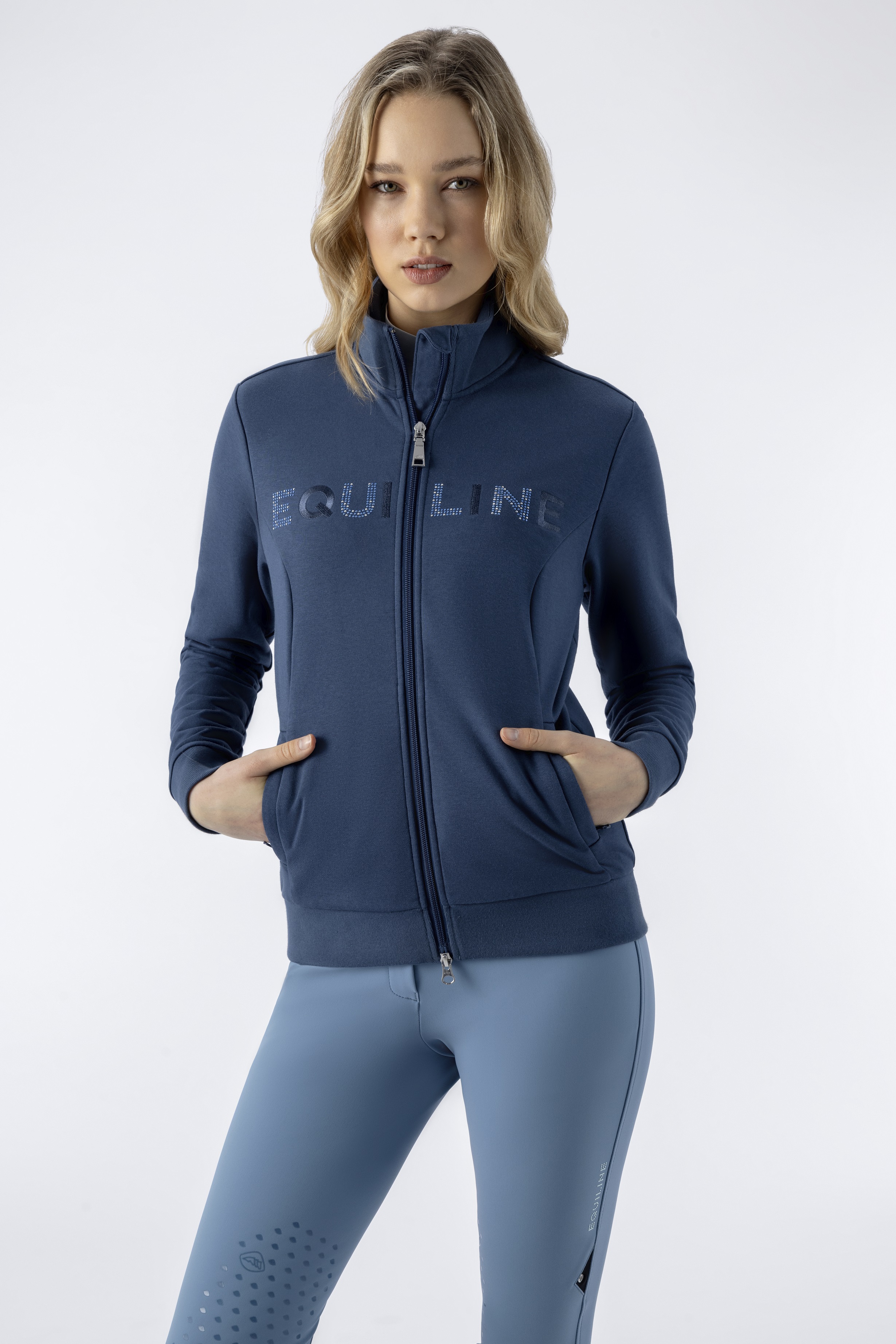 Equiline FS26 Damen Full ZIP Sweatshirt Enras