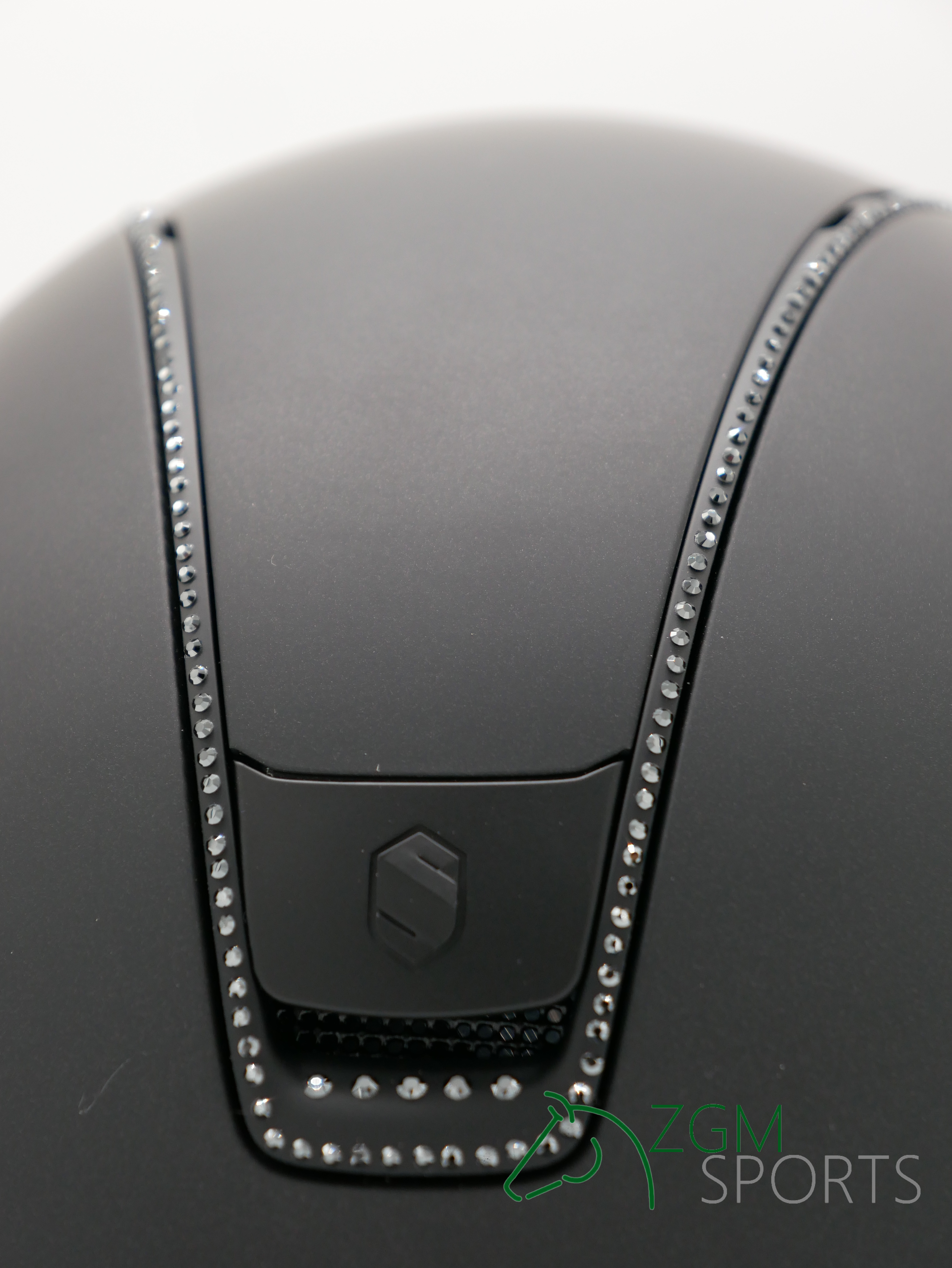 Reithelm Miss Shield 2.0 Shadowmatt,Top Paint, Trim+Blason Matt Black, 300 Sw Jet Hematite