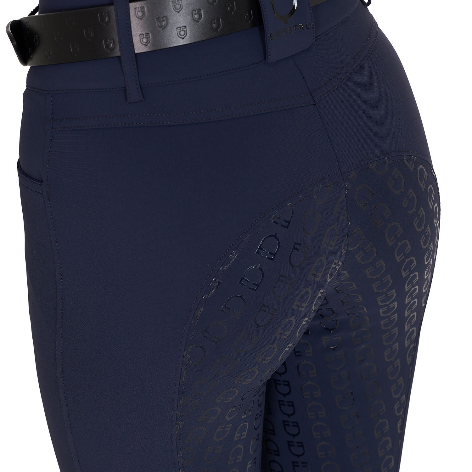 Equestro Damen Reithose High Waist Full Grip
