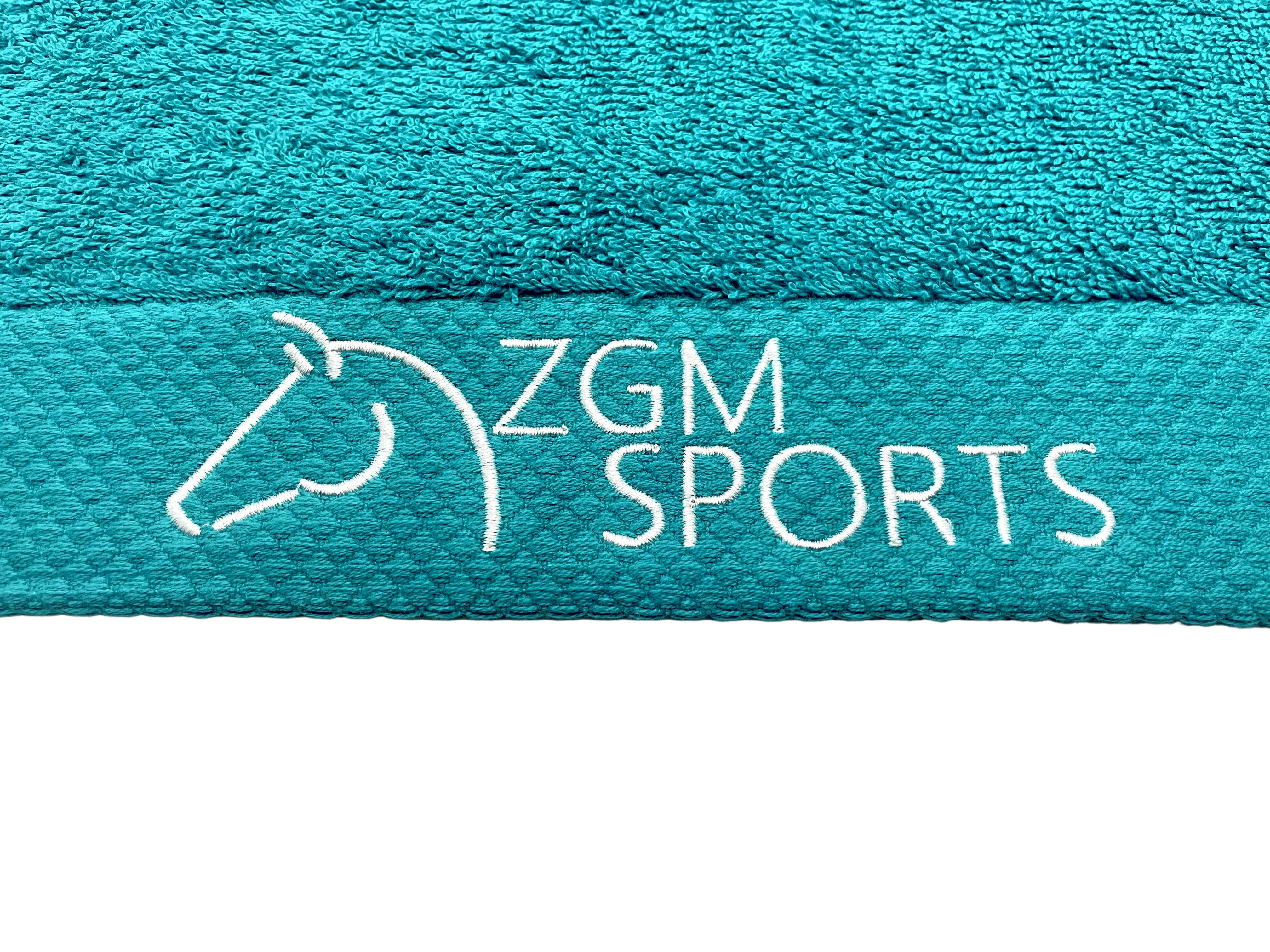 ZGM Sports Team Towel Tiffany Blue