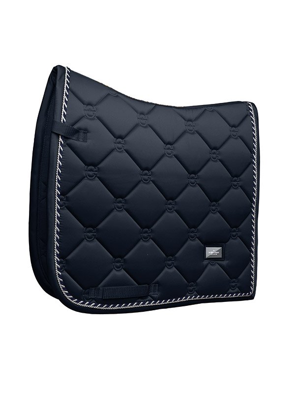 midnight-blue-dressage-new-quilting-webb Equestrian Stockholm Dressur Schabracke Midnight Blue